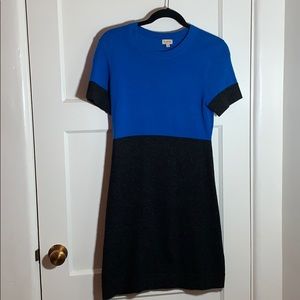 Cremieux Wool and cashmere knit sweater dress